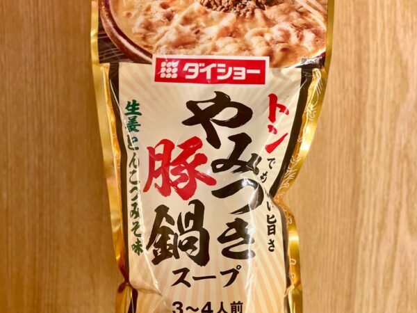 ダイショー やみつき豚鍋スープ　 Daisho Ginger Tonkotsu Miso
